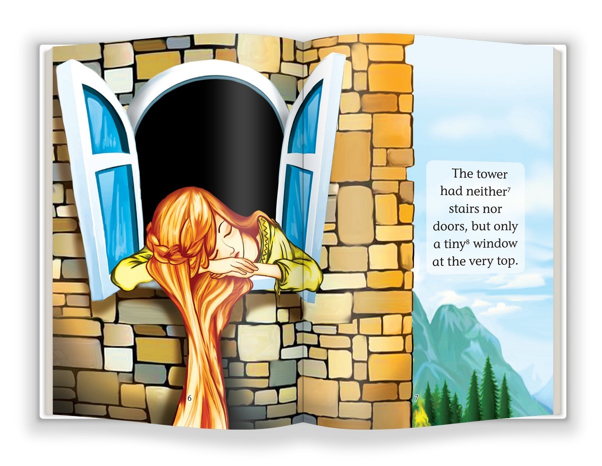 Invat sa citesc in limba engleza - Rapunzel | Fratii Grimm - 2
