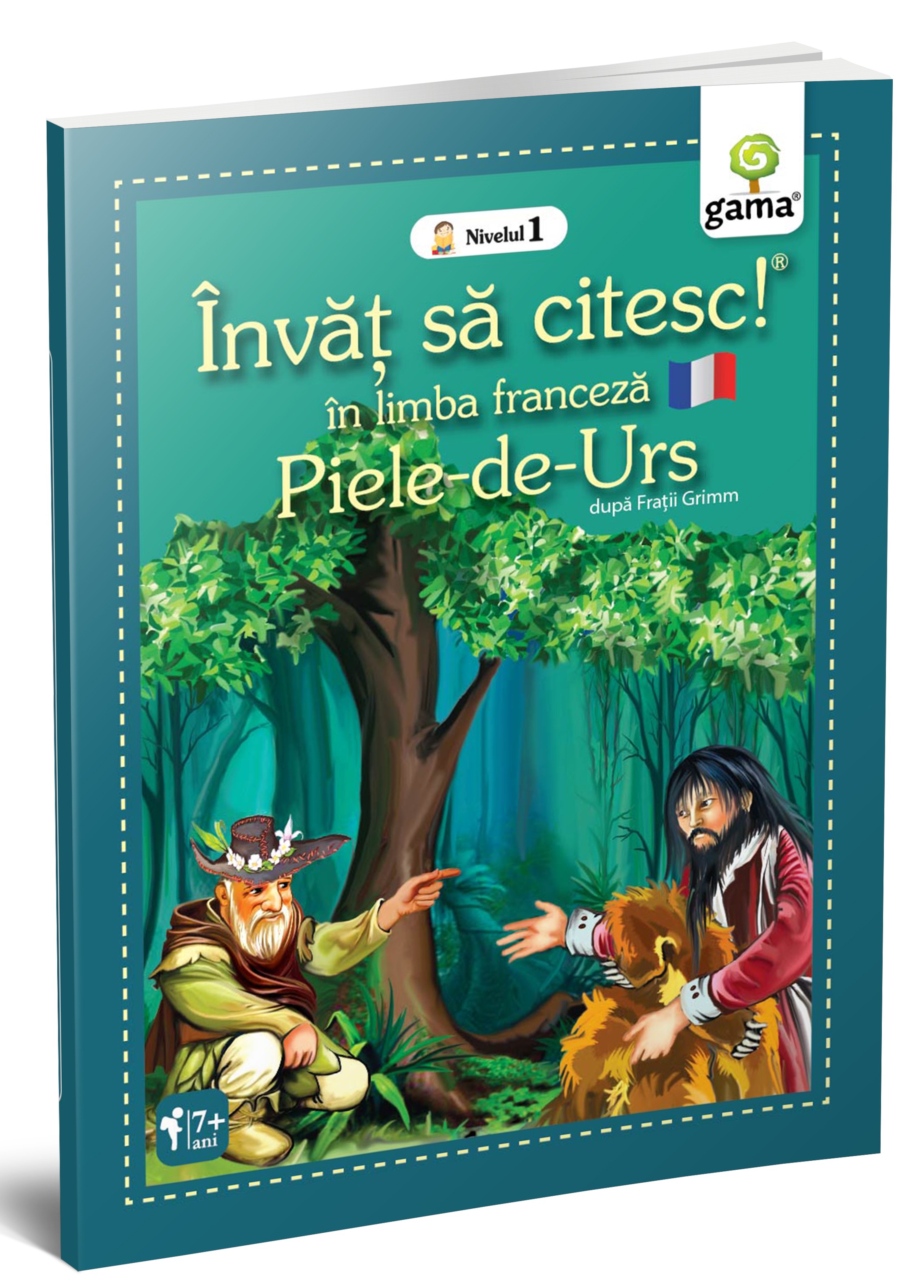 Invat sa citesc in limba franceza - Piele-de-Urs | Fratii Grimm