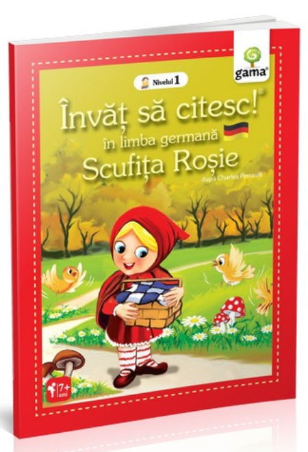 Invat sa citesc in limba germana – Scufita Rosie | carturesti.ro Carte