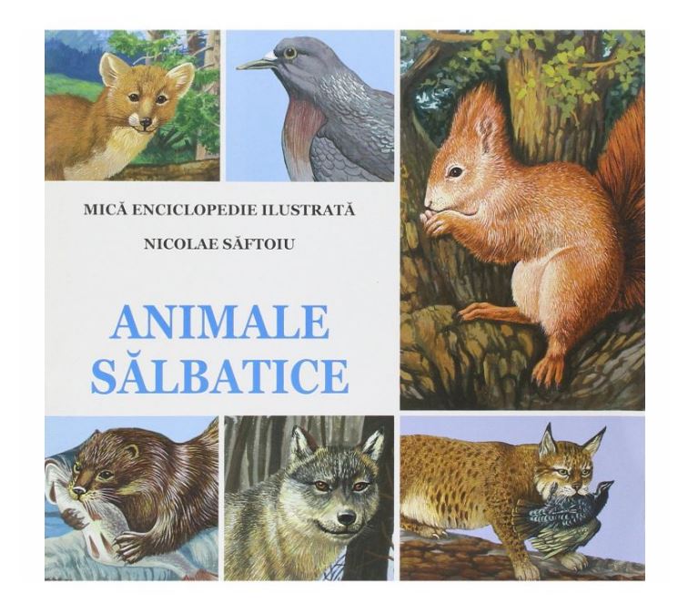 Animale salbatice – Mica enciclopedie ilustrata | Nicolae Saftoiu carturesti.ro Carte