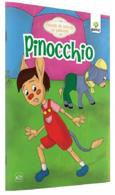 Pinocchio – Povesti de colorat cu sabloane | adolescenti 2022