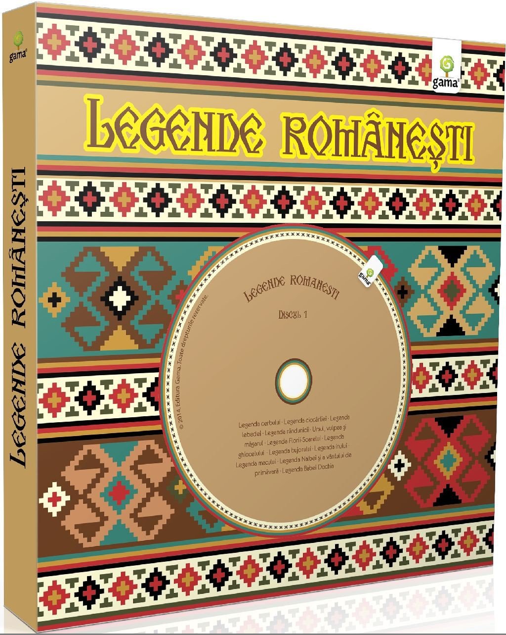 Legende Romanesti. Carte cu CD audio | carturesti.ro poza bestsellers.ro