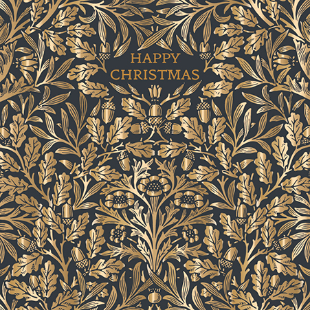 Felicitare - William Morris - Happy Christmas | Ling Design