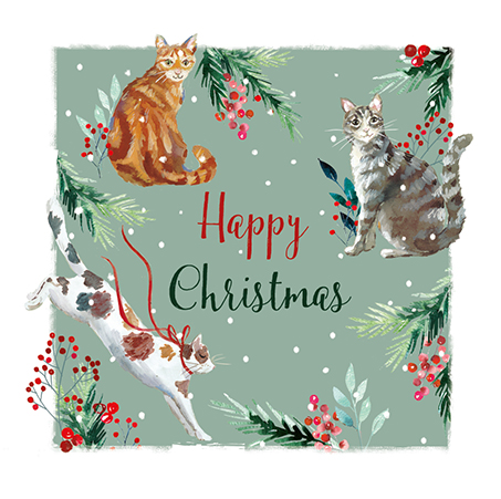 Felicitare - Wild Life - Happy Christmas | Ling Design