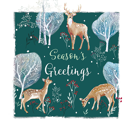 Felicitare - Season\'s Greetings | Ling Design