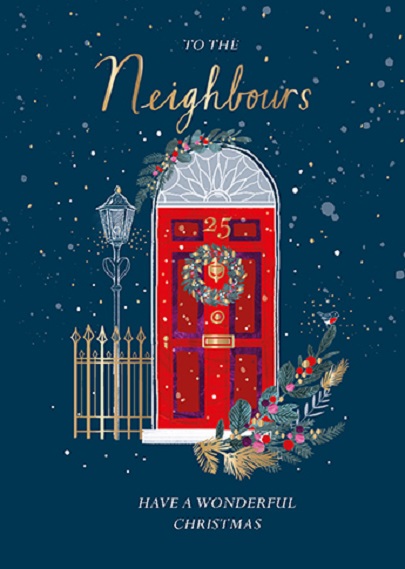 Felicitare - To The Neighbours - Have A Wonderful Christmas | Ling Design