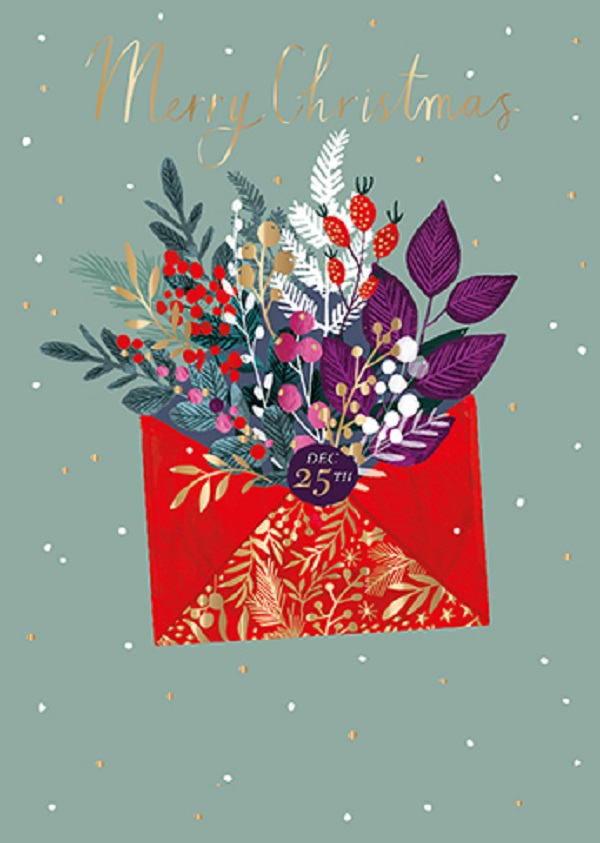 Felicitare - Winter Berry Merry Christmas Dec. 25th | Ling Design