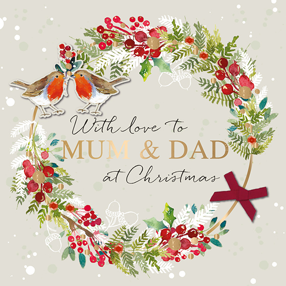 Poze Felicitare - To Mum & Dad at Christmas | Ling Design