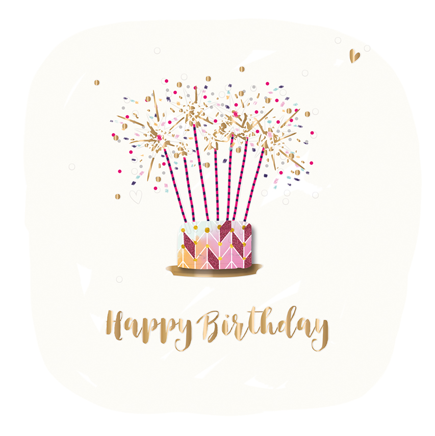 Felicitare - Bday Gen - Birthday Sparklers | Ling Design