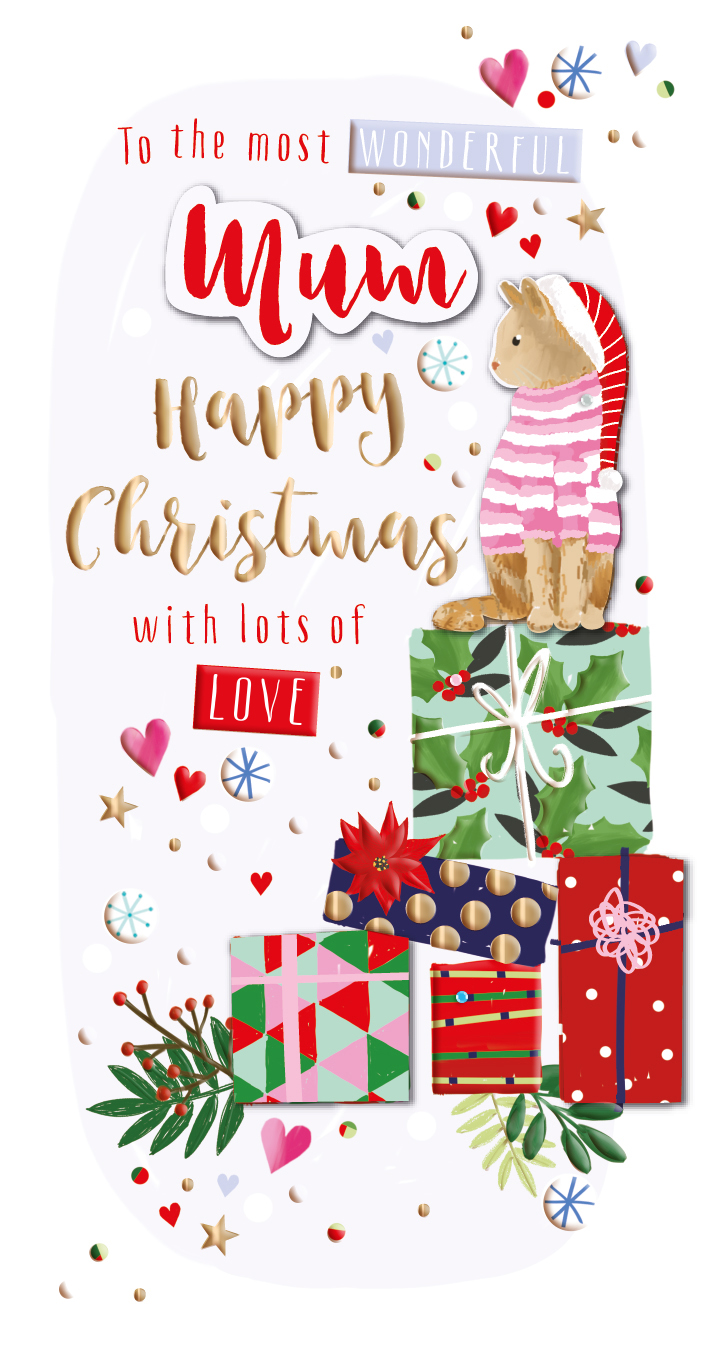 Felicitare - To the Most Wonderful Mum - Christmas | Ling Design