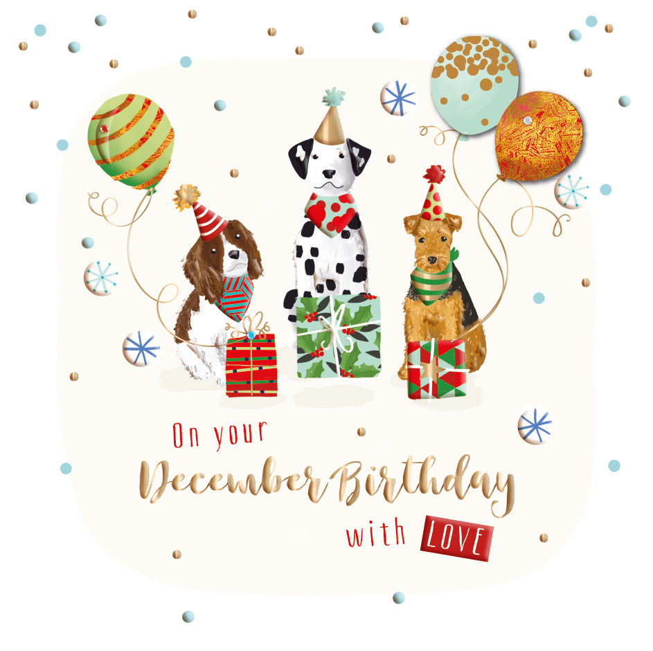 Felicitare - December Birthday | Ling Design image0
