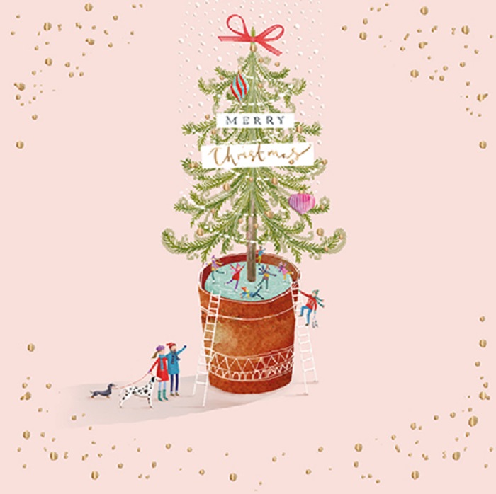 Felicitare - Merry Christmas | Ling Design