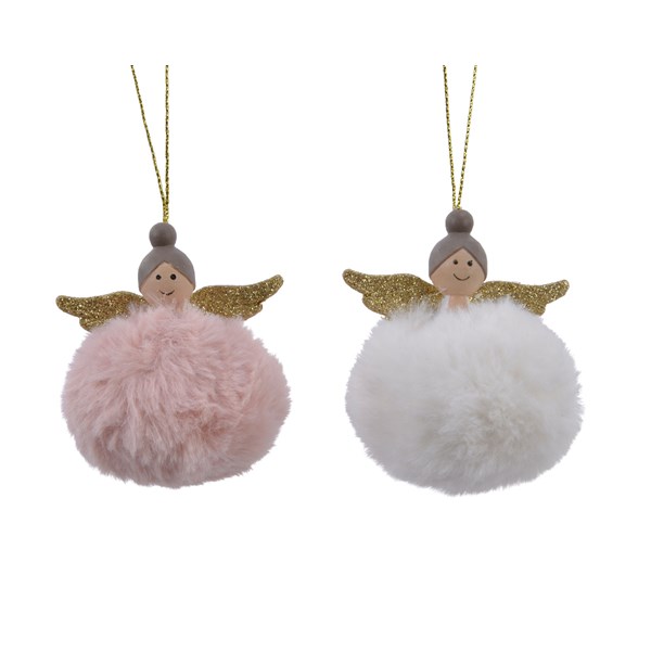  Decoratiune - Angel Polyester Fake Fur - mai multe culori | Kaemingk 