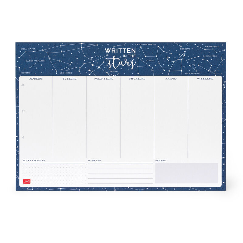 Planner de birou - Smart Week - Stars | Legami - 1 | YEO