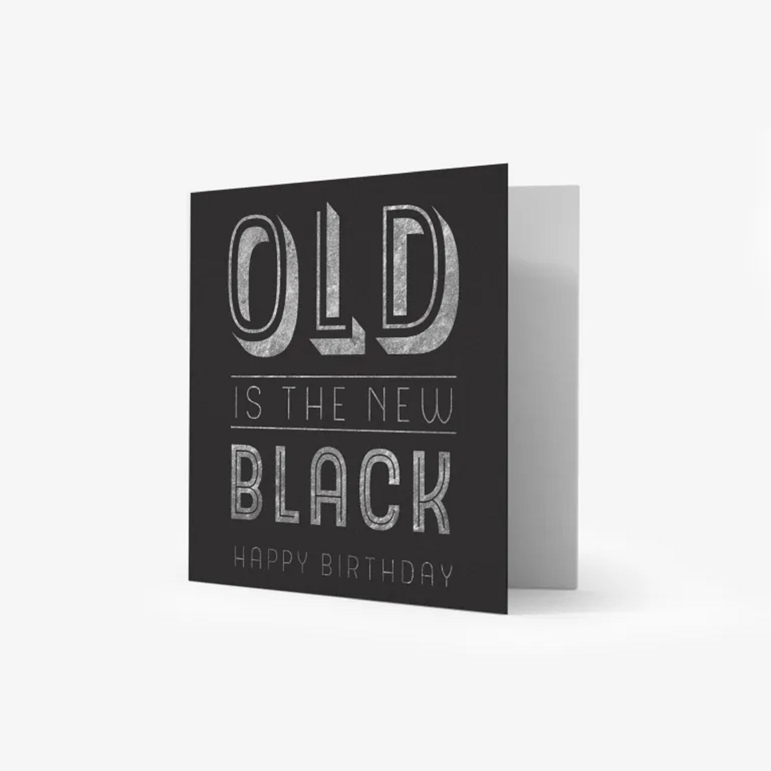 Felicitare - Old is the new Black | Legami