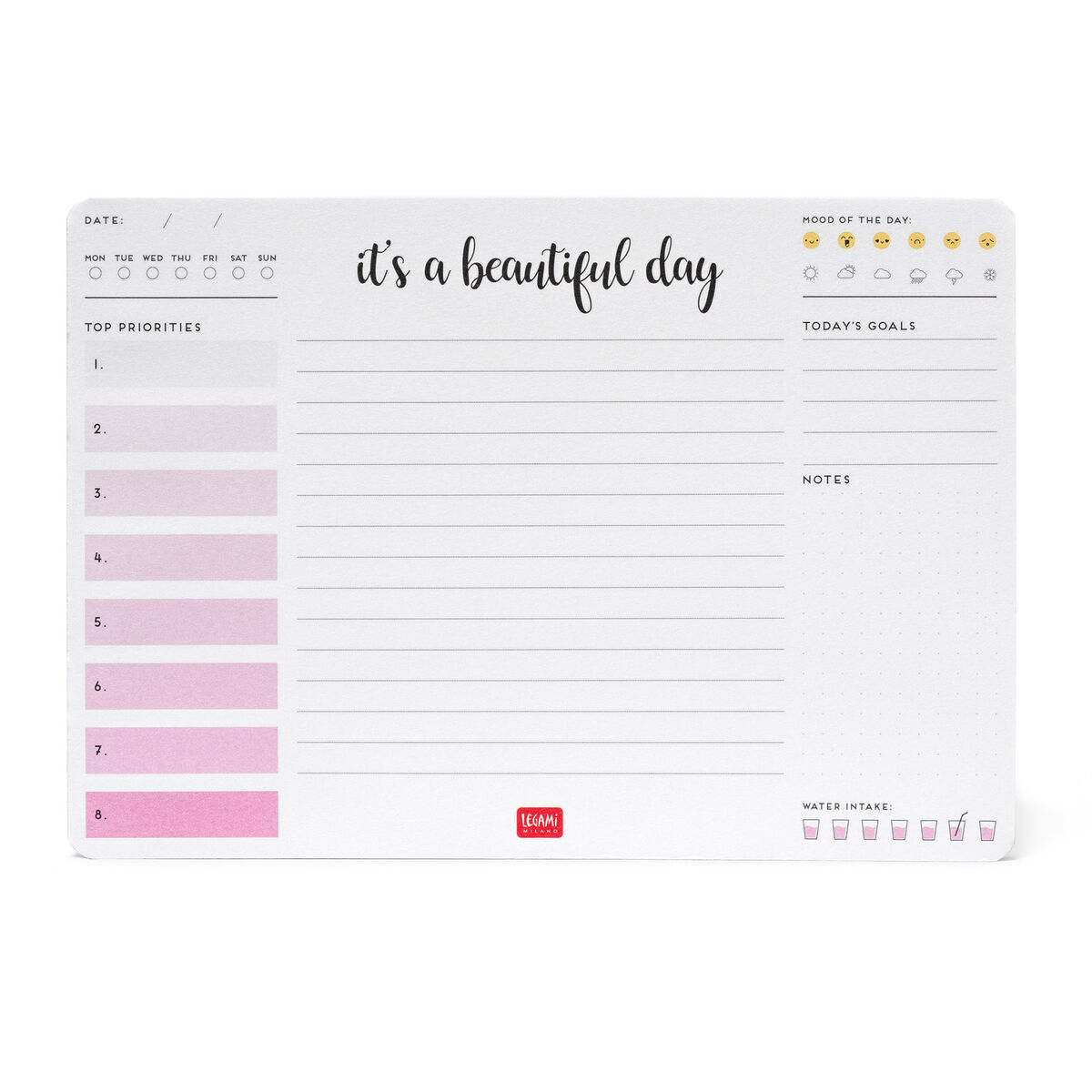 Planner - Smart Notes - Beautiful Day | Legami - 1 | YEO