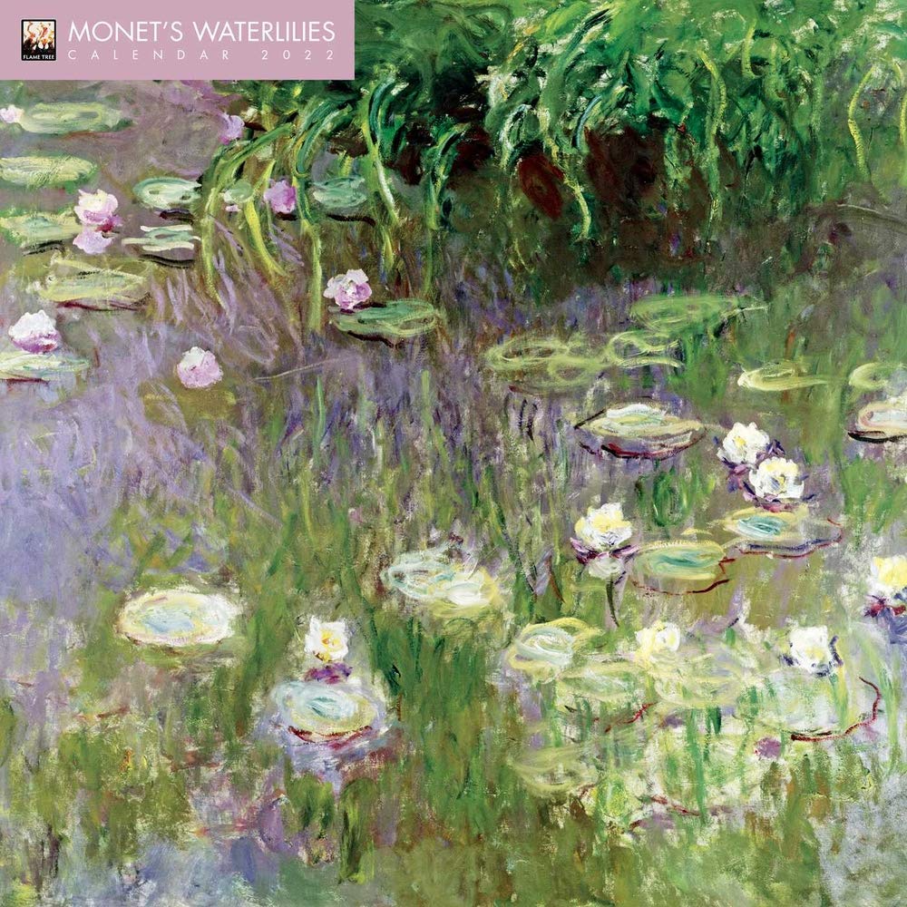 Calendar 2022 - Art - Monet\'s Waterlilies | Flame Tree Studio