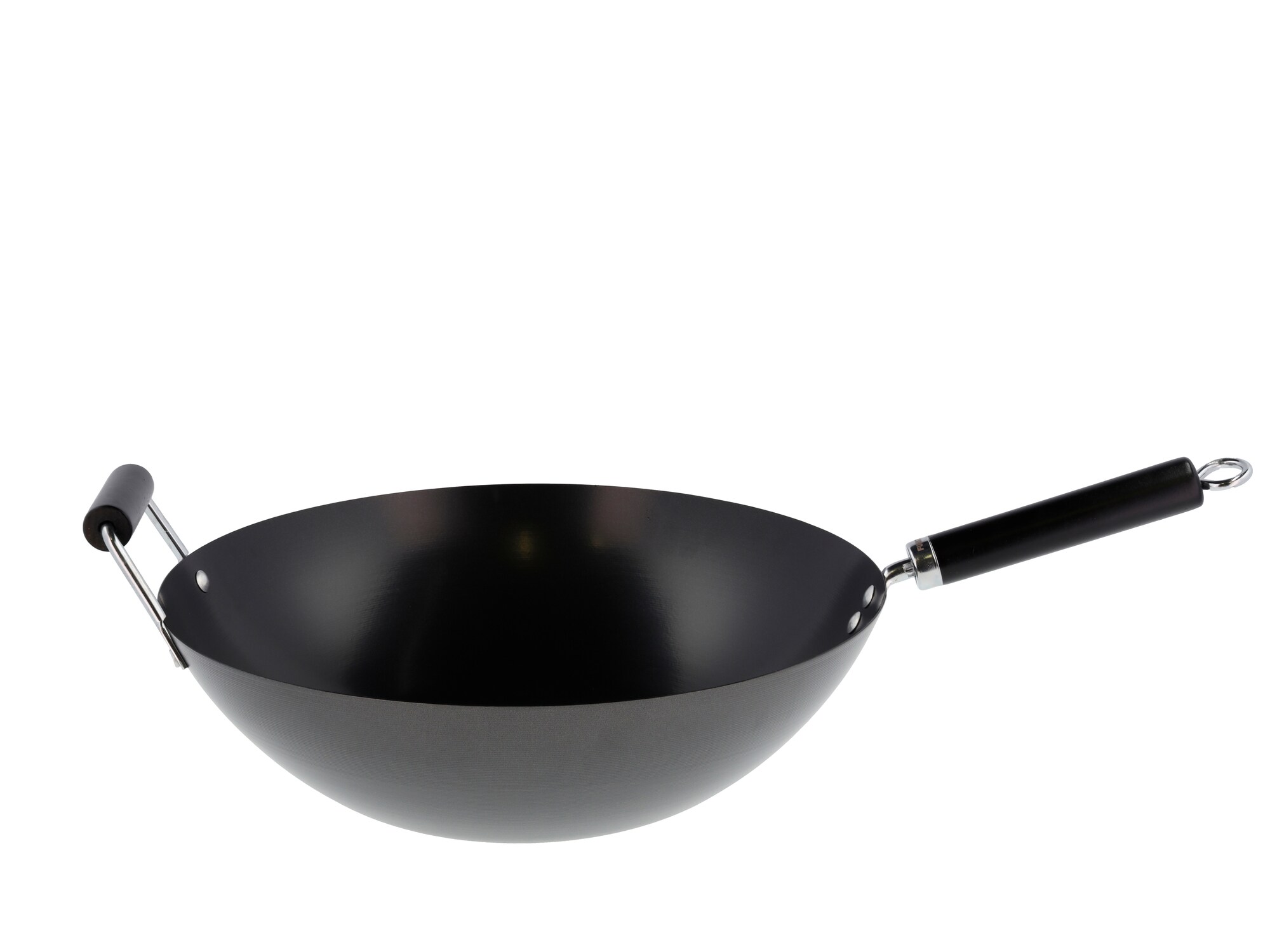 Tigaie wok - Non-Stick - Black Carbon Steel, 35.5 cm | Funktion