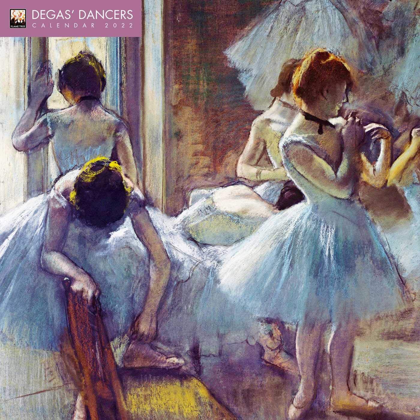 Calendar 2022 - Art - Degas\' Dancers | Flame Tree Studio