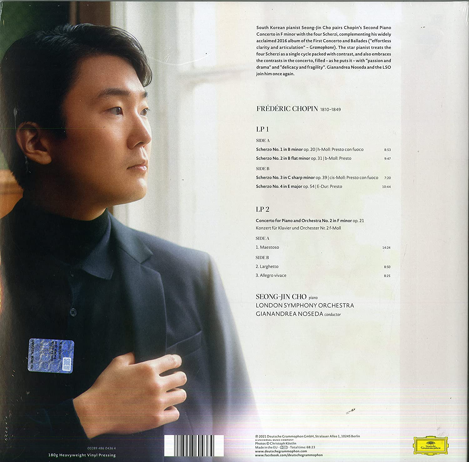 Chopin: Scherzi / Piano Concerto No. 2 | Seong-Jin Cho, London Symphony Orchestra, Gianandrea Noseda