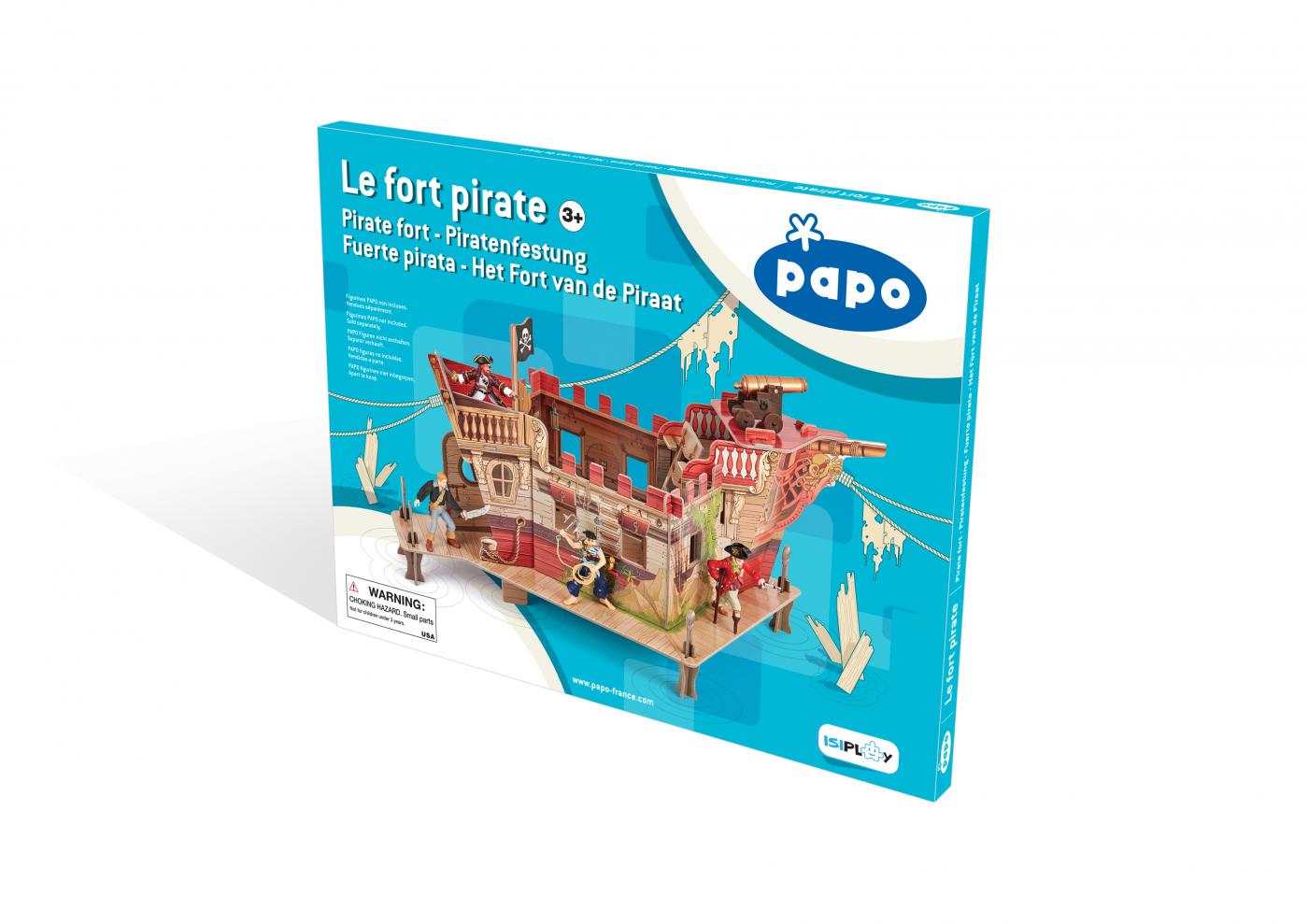 Puzzle 3D - Fort Pirati | Papo
