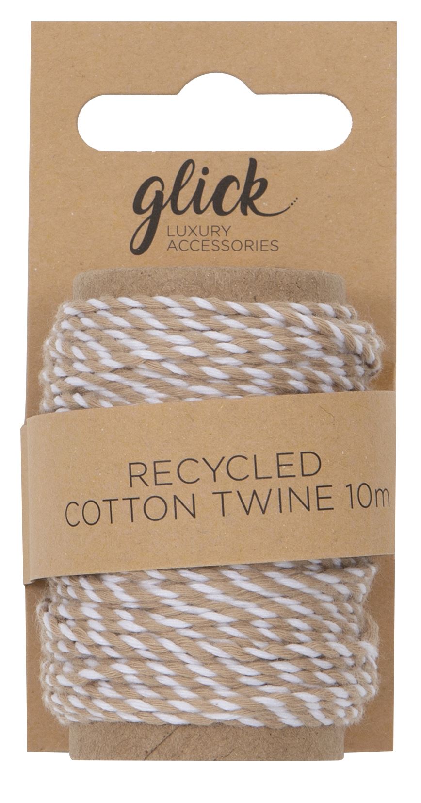 Sfoara pentru cadouri - Recycled Cotton Twine - Gold, 10 m | Glick