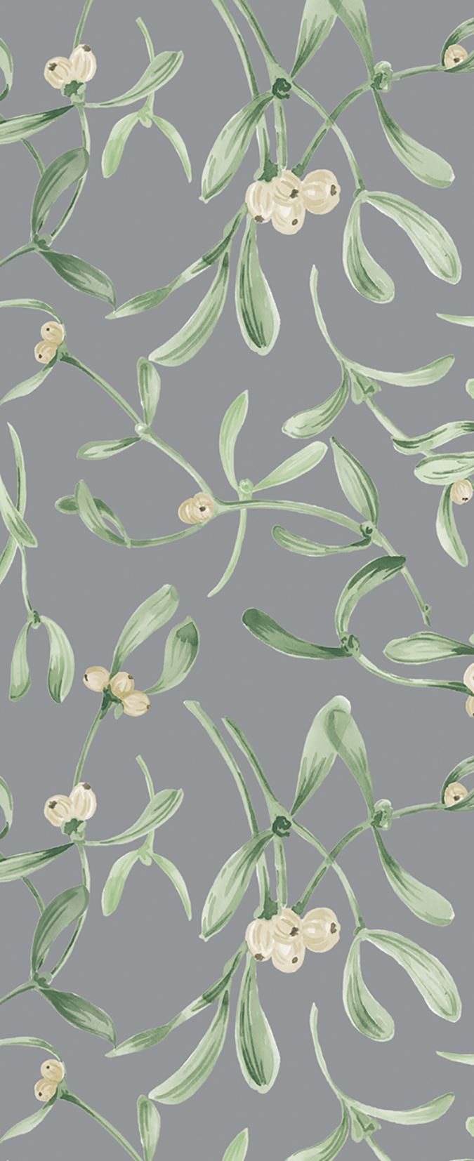 Hartie satinata - Tissue - Mistletoe Grey | Glick