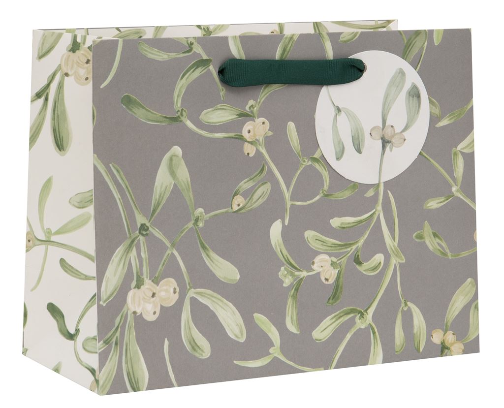 Punga de cadou - Landscape Medium - Mistletoe Grey | Glick