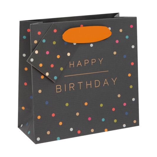 Punga cadou - Happy Birthday Spots, Small | Glick