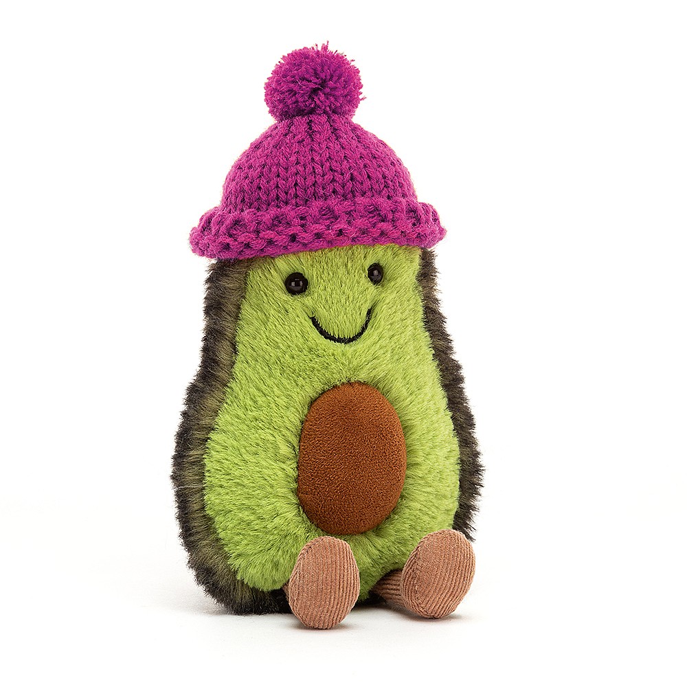 Jucarie de plus - Amuseable Cozi Avocado, Fuchsia | Jellycat