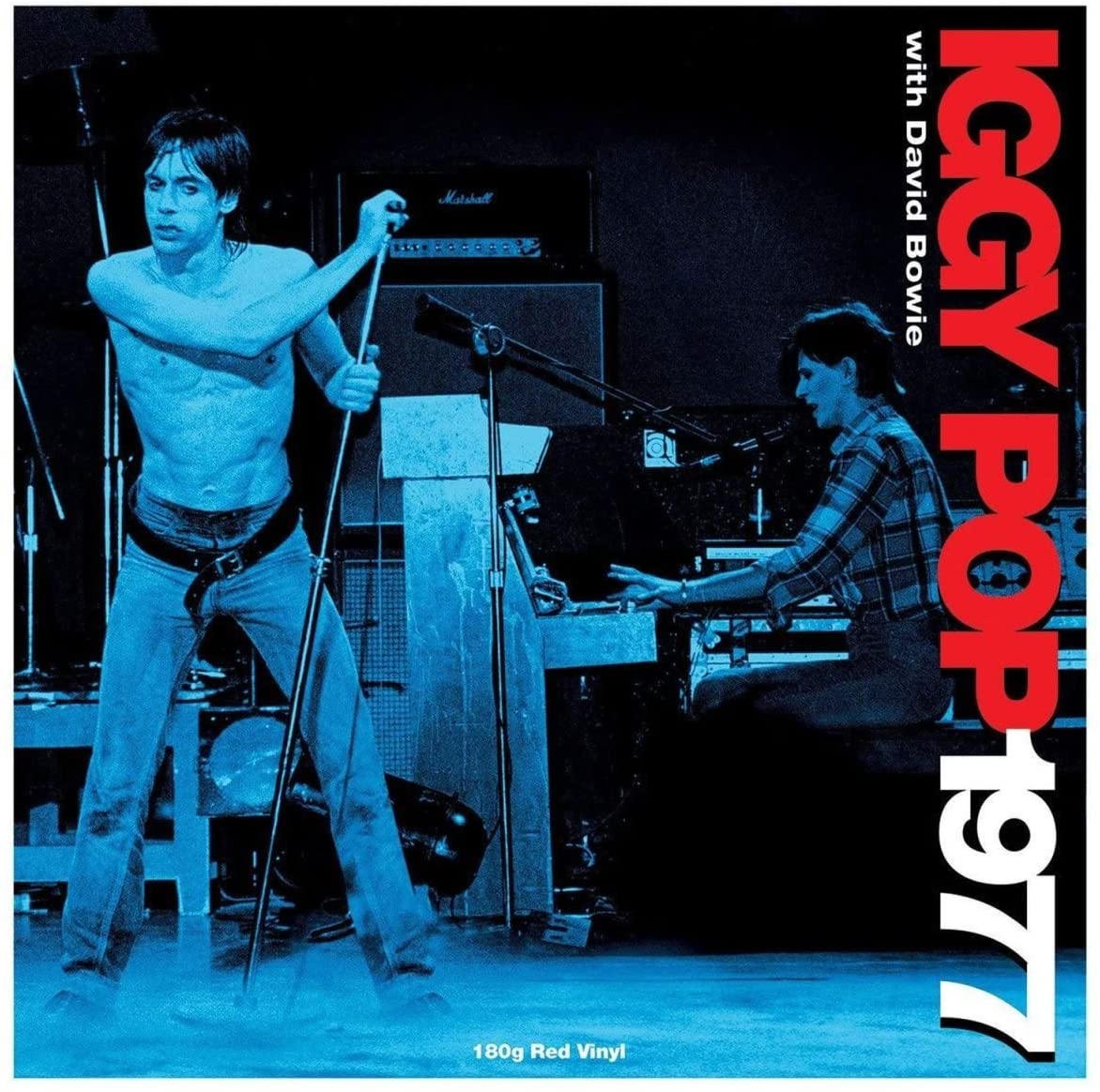 Iggy Pop with David Bowie 1977 - Red Vinyl | Iggy Pop, David Bowie