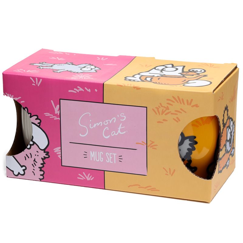 Set 2 cani din portelan - Simon's Cat