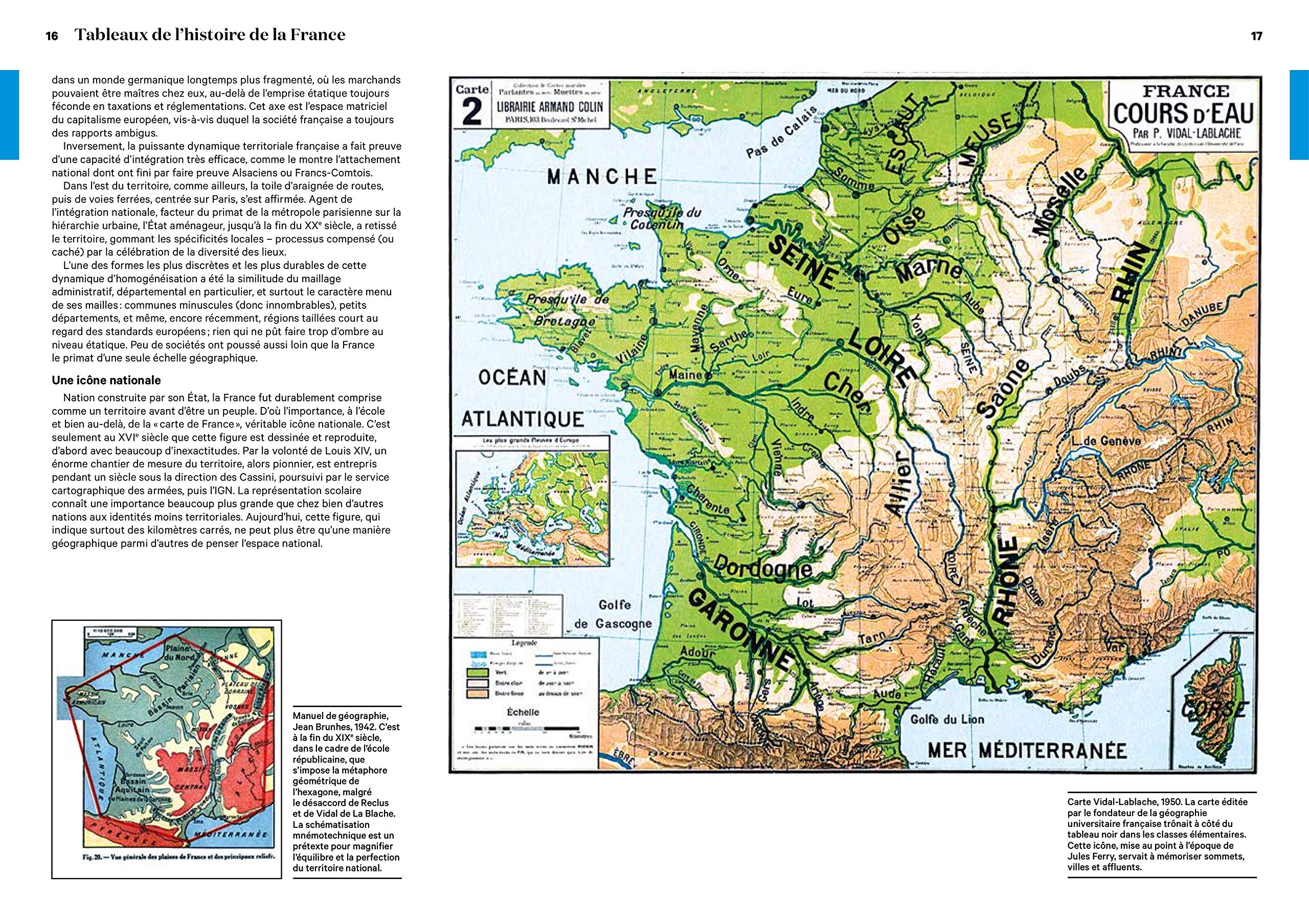 Atlas historique de la France | Christian Grataloup, Charlotte Becquart-Rousset , Joel Cornette - 6 | YEO