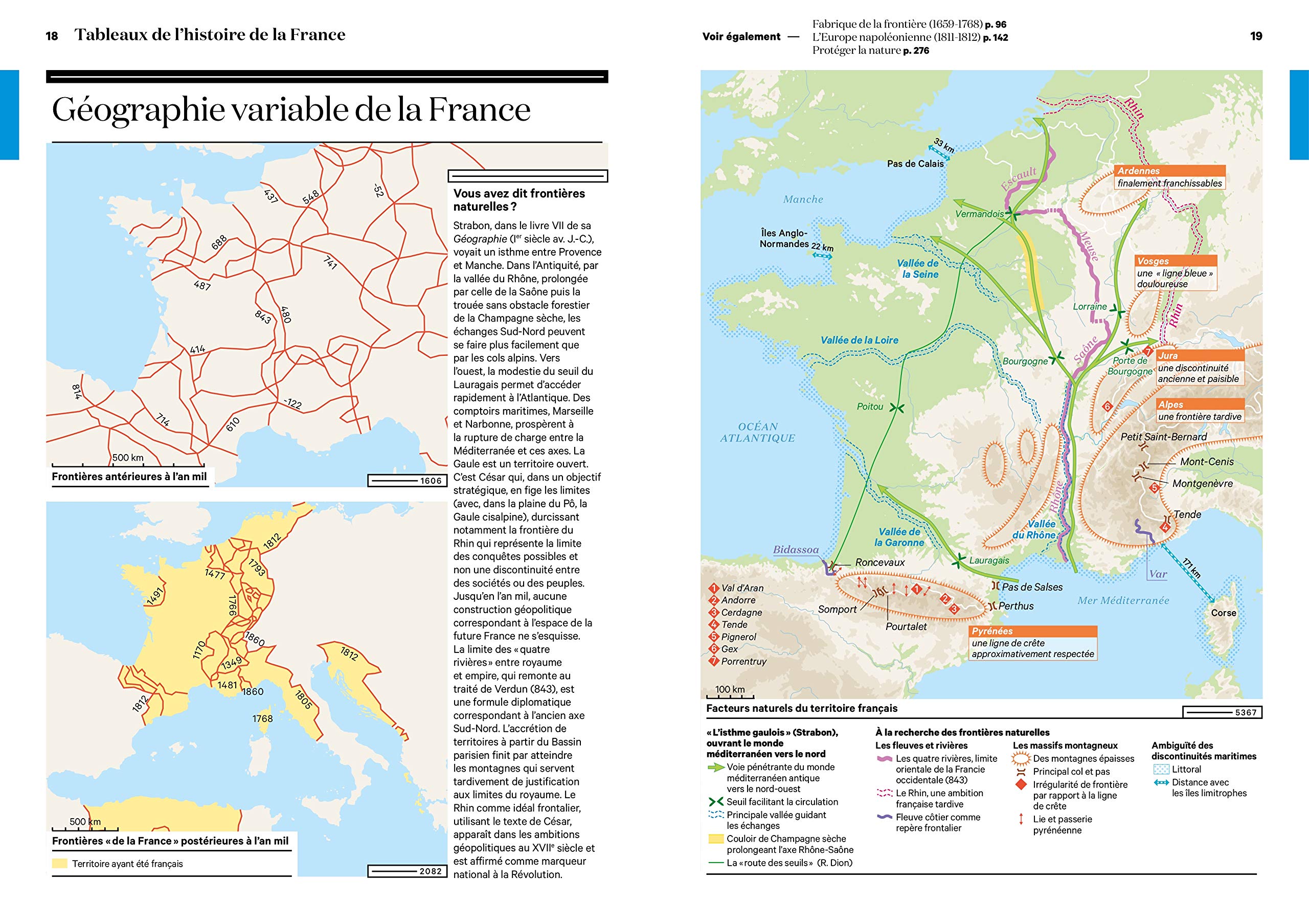 Atlas historique de la France | Christian Grataloup, Charlotte Becquart-Rousset , Joel Cornette - 5 | YEO