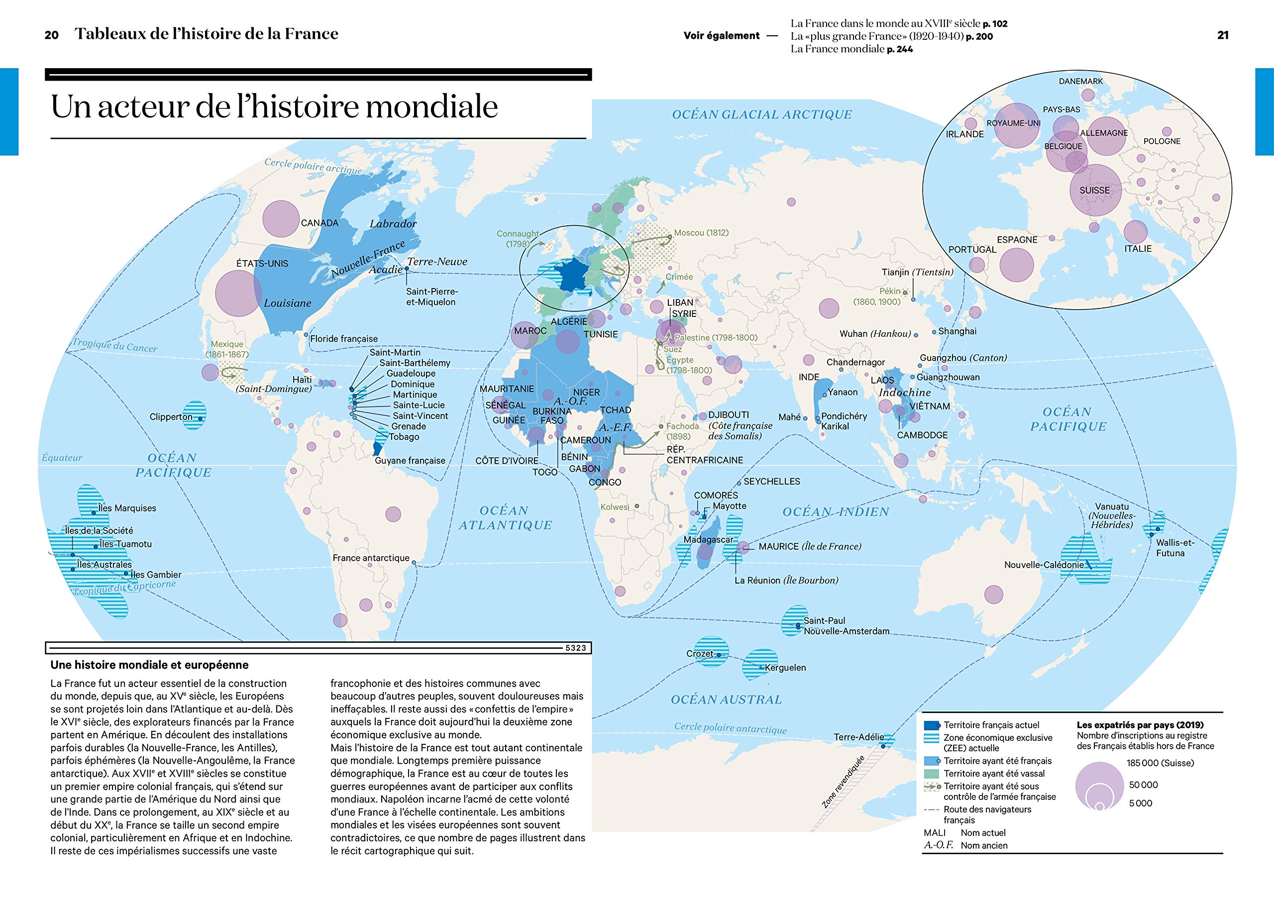 Atlas historique de la France | Christian Grataloup, Charlotte Becquart-Rousset , Joel Cornette - 4 | YEO