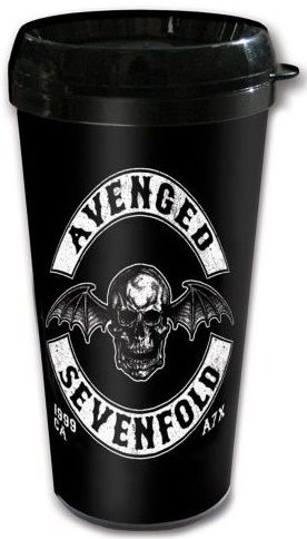 Pahar de voiaj - Avenged Sevenfold - Death Bat Crest | Rock Off