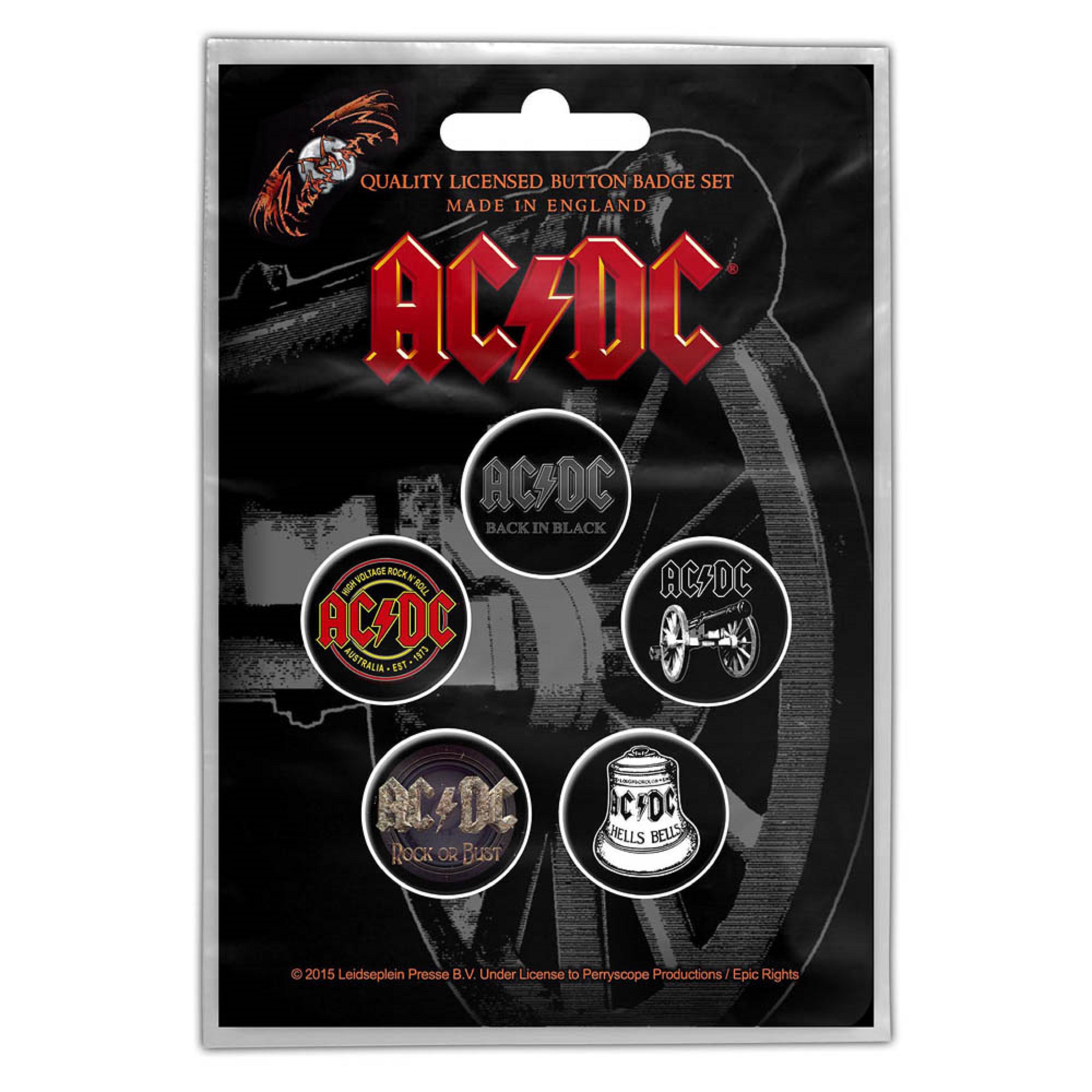 Set 5 patch-uri - AC/DC | Razamataz