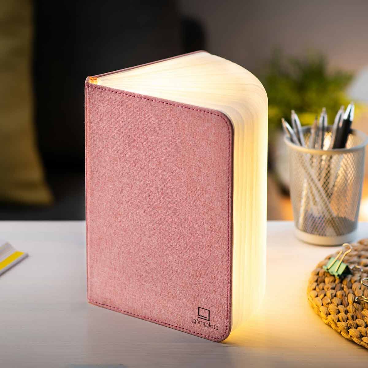 Lampa - Large Smart Booklight - Pink | Gingko