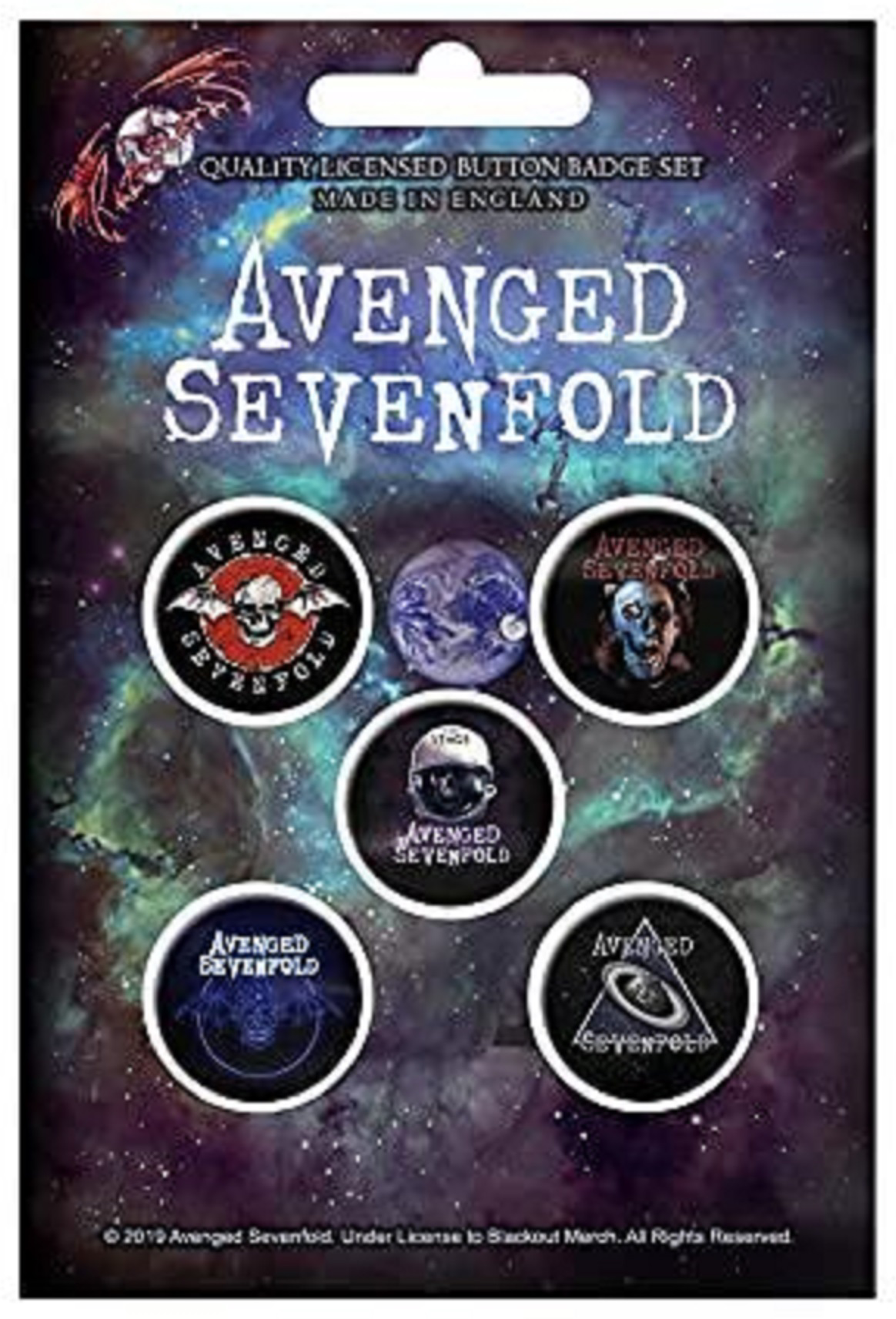 Set 5 insigne - Avenged Sevenfold - The Stage | Rock Off