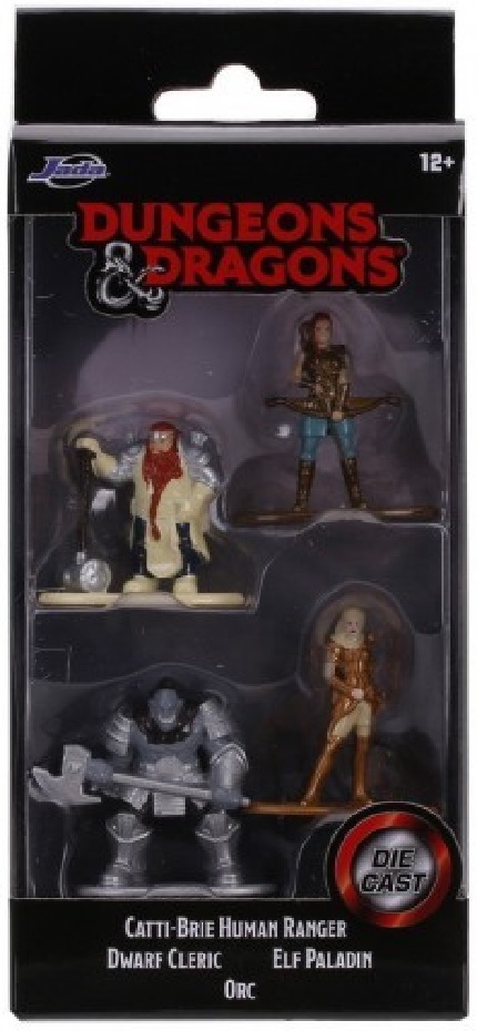 Set 4 nanofigurine Dungeons & Dragons | Jada Toys - 2 | YEO