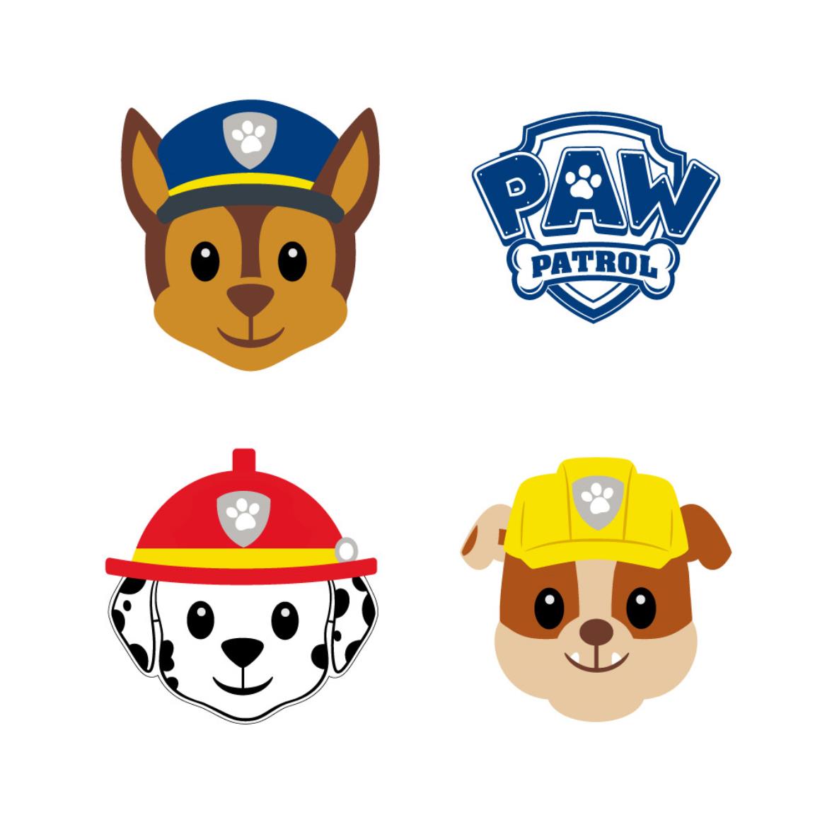 Set 4 radiere - Paw Patrol | Cerda - 1 | YEO