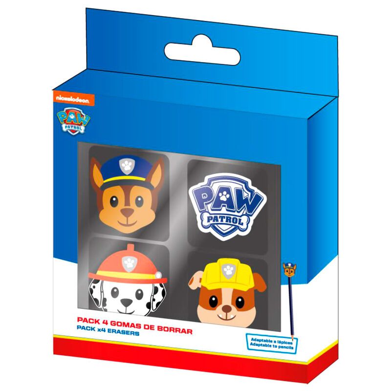 Set 4 radiere - Paw Patrol | Cerda