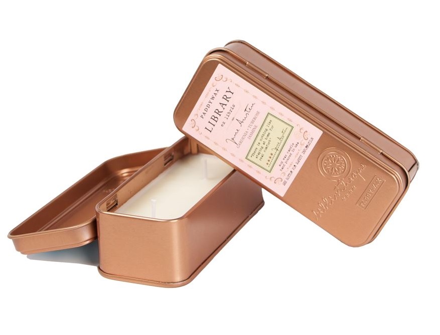 Lumanare - Library Two Wick Travel Tin - Jane Austen