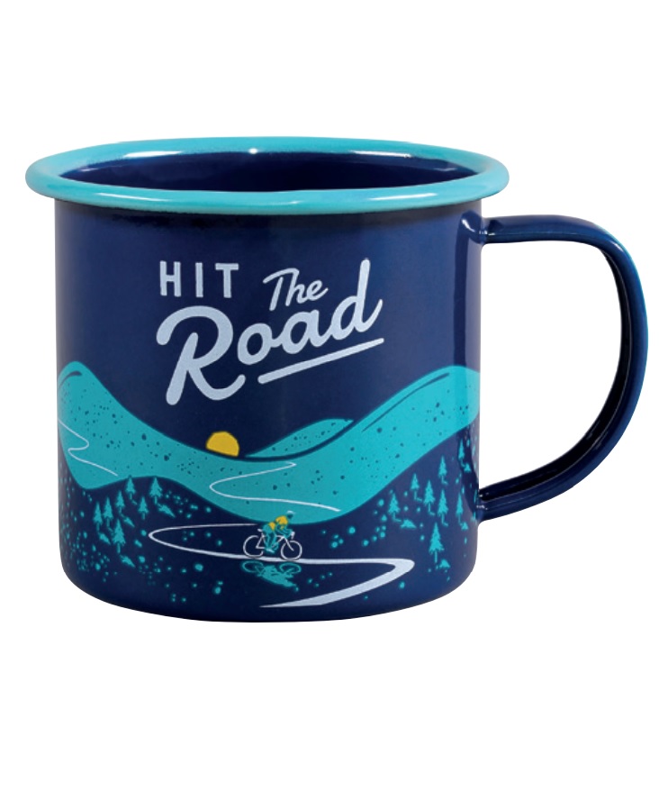 Cana - Enamel Mug - Hit the Road | Gentlemen\'s Hardware