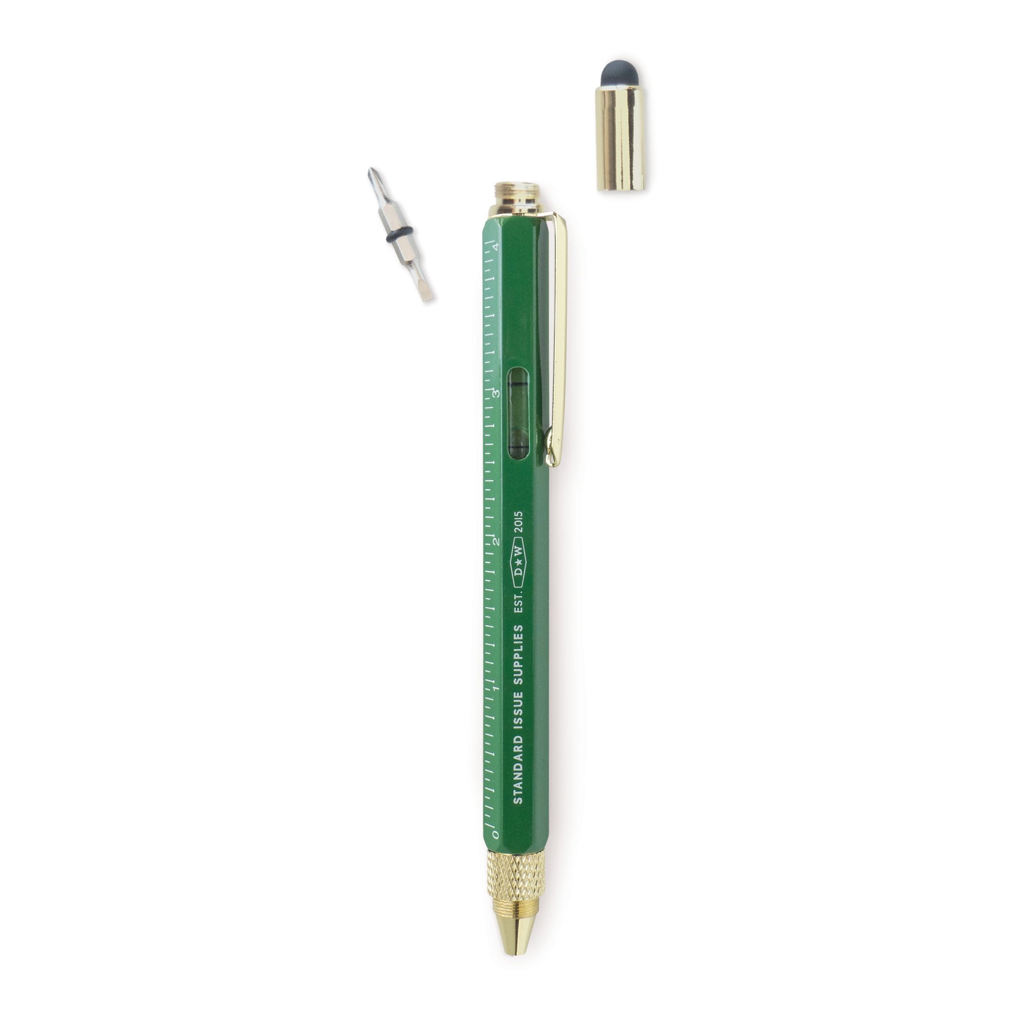 Pix Multi Tool - Standard Issue Tool Pen - Scout Green | DesignWorks Ink - 2 | YEO