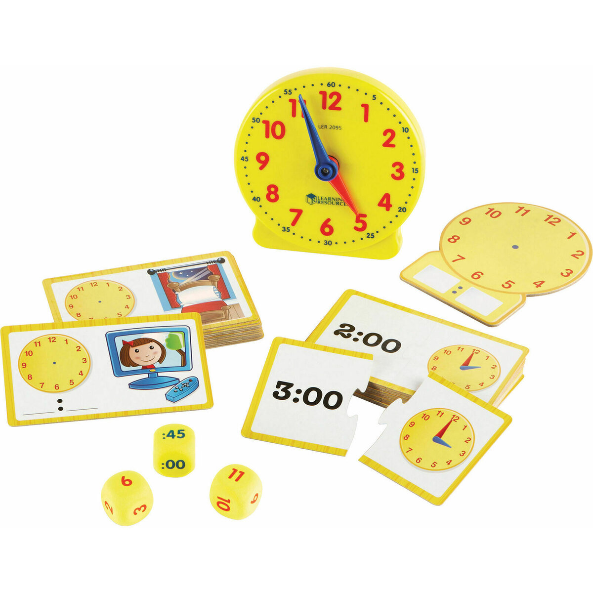 Joc - Invatam ceasul | Learning Resources
