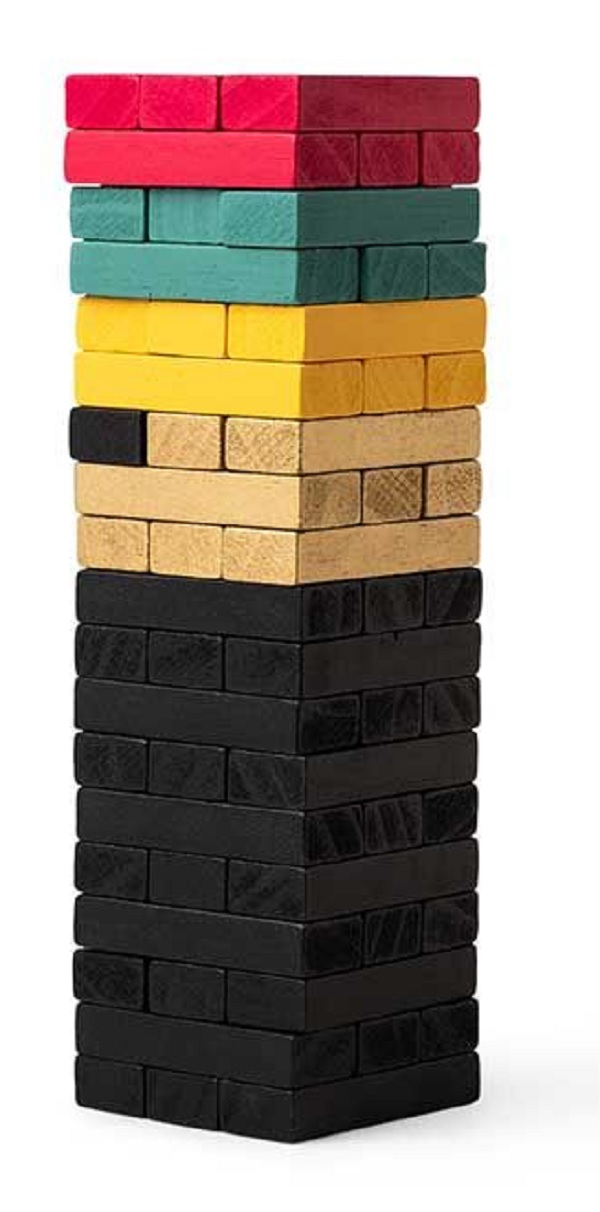 Joc - Wooden Tumbling Blocks | Gentlemen's Hardware - 1