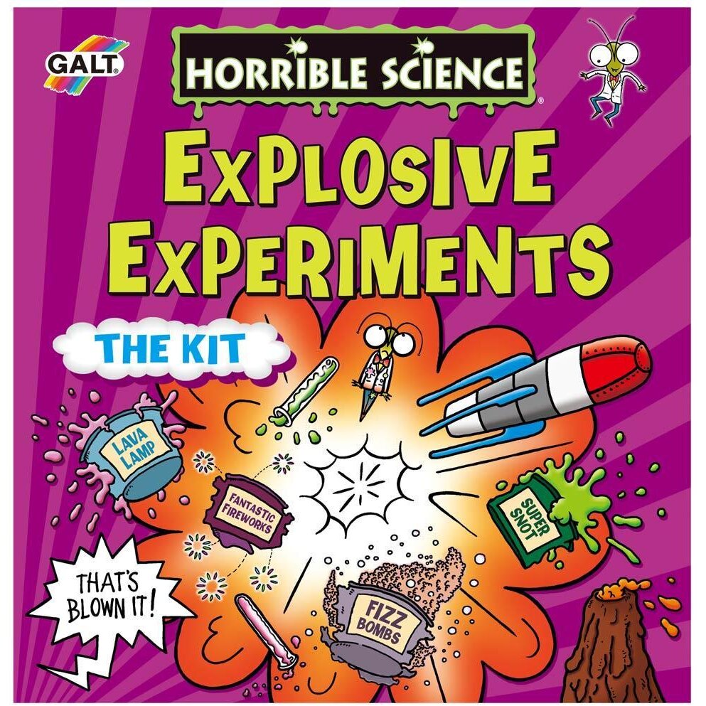 Kit experimente explozive - Horrible Science | Galt - 2 | YEO