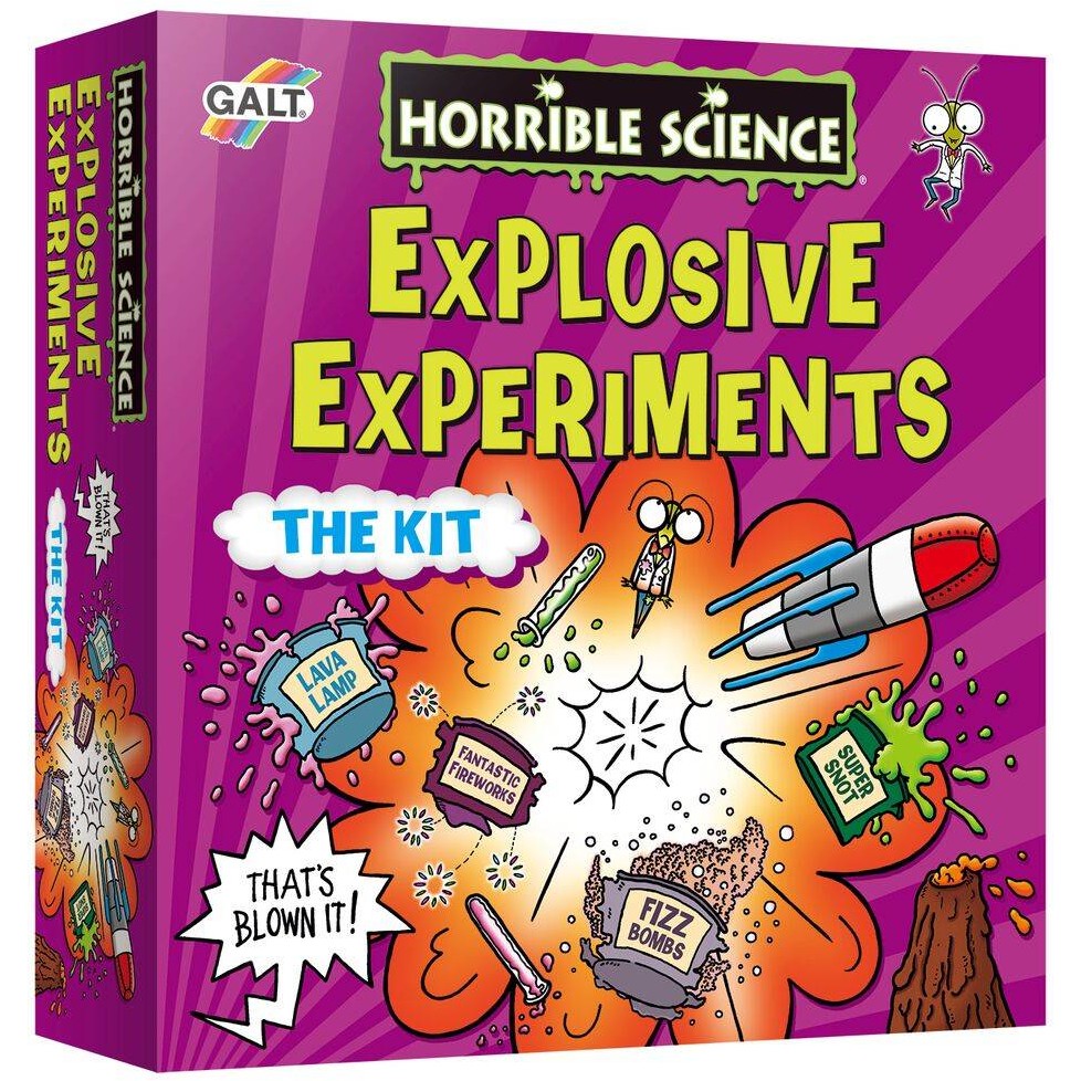 Kit experimente explozive - Horrible Science | Galt