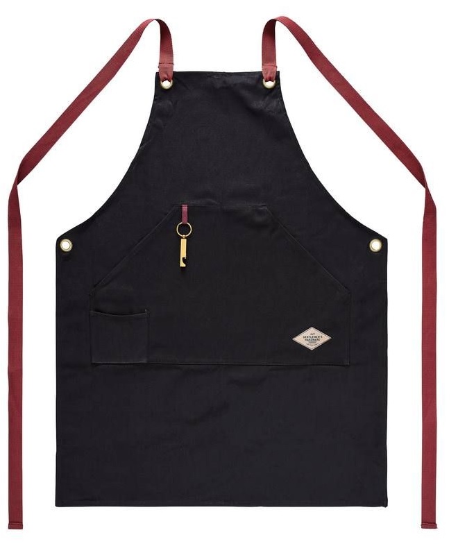 Sort de bucatarie cu desfacator de sticle - King of the Grill - BBQ Utility Apron & Bottle Opener | Gentlemen\'s Hardware